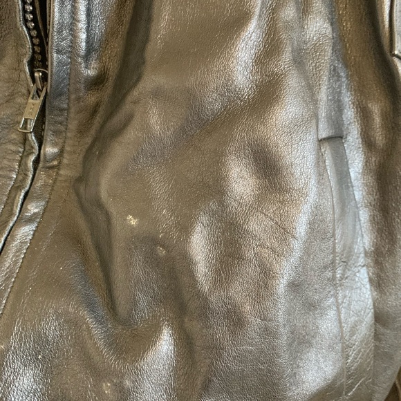 Moto Vintage John Michael Black Leather Jacket 🌴 - Picture 4 of 14